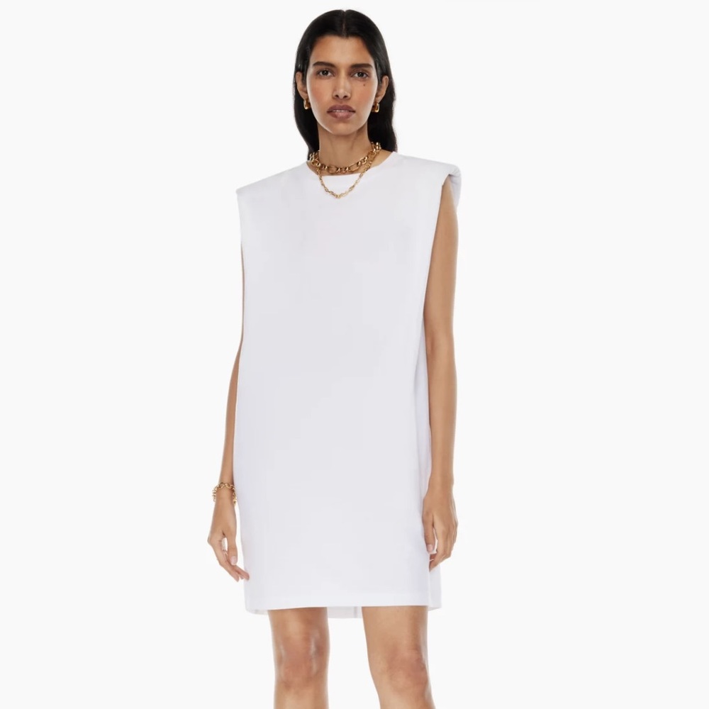 Aritzia Babaton shoulder pad dress NWT